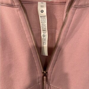 Lululemon Scuba Oversized Full Zip Hoodie Mauve XS/S like new